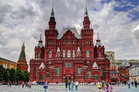 Red Square Moscow State Historical Museum Of Russia Photograph By