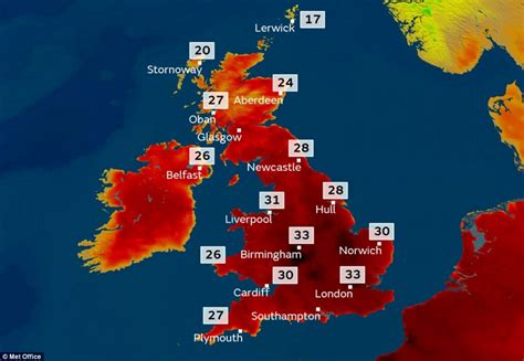 Weather Forecast South England Englanhd