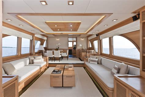 Salon Vicem Cruiser 78 Boat Interior Design Yacht Interior Design Boat Interior