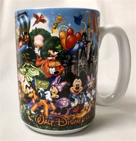 Walt Disney World Parks Characters Pixar Grandpa Ceramic Coffee Tea Mug