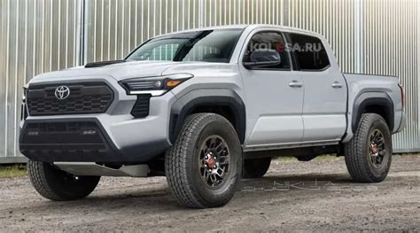 Next Gen Toyota Tacoma Rendered To Production Reality 4th Gen Tacoma