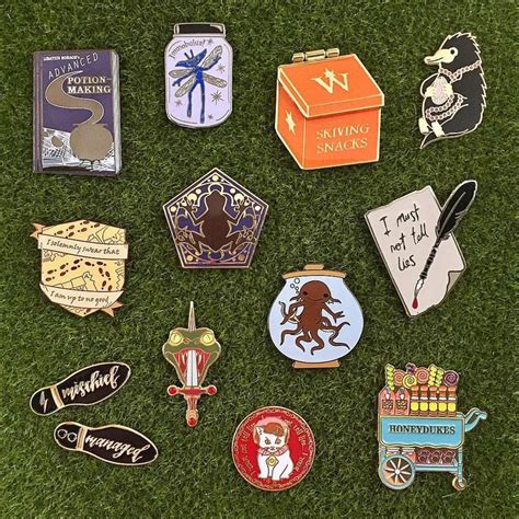 Hp Needle Minders Harry Potter Pin Enamel Pins Badge