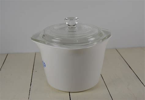 Corning Ware 1 Quart Saucemaker With Pyrex Lid P 55 B Etsy