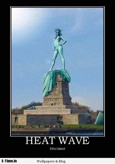 Heat Wave Heatwave Statue Of Liberty Statue