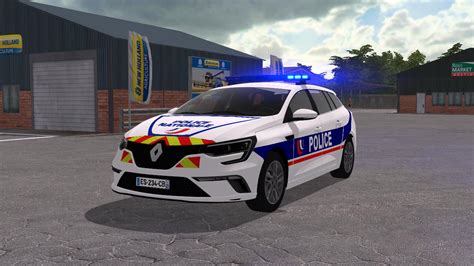 Megane Estate Version Police Et Gendarmerie V Car Farming Simulator Mod Ls Mod
