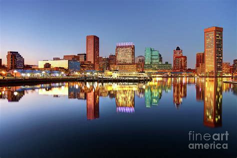 Downtown Baltimore Maryland Skyline Photograph By Denis Tangney Jr Fine Art America