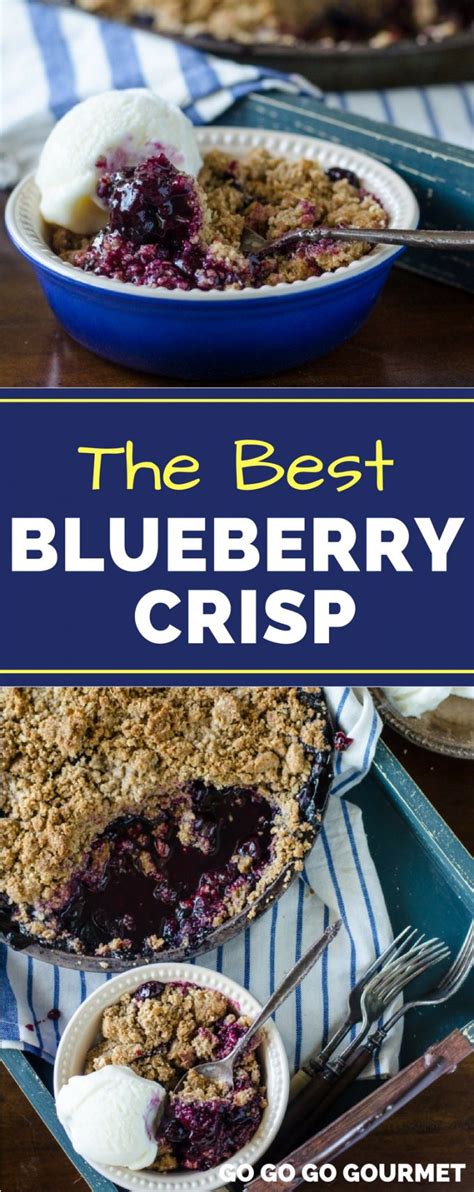 Crank up that oven and make these cookies, cakes, pies and brownies. Move over Pioneer Woman, this is the BEST Blueberry Crisp ...