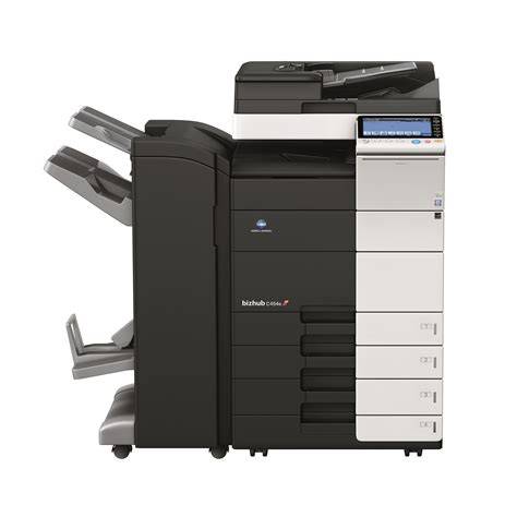 Paper capacity on the konica the bizhub c454e paper sources can hold paper sizes ranging from 4x6 up to 12x18 and a variety of media types. Konica Minolta bizhub C454e Toner Cartridges