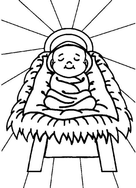 Santa claus christmas free printable coloring page. Free Printable Nativity Coloring Pages for Kids - Best ...