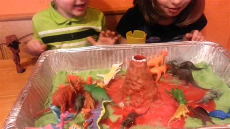 Playdough Volcano Youtube