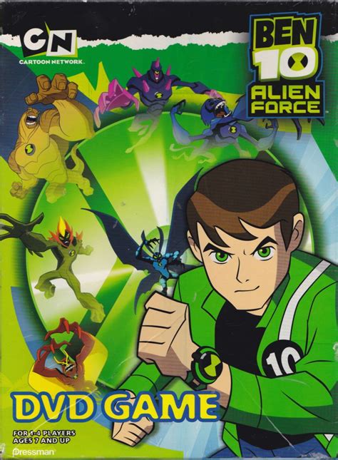 The alien force game series of the show was aired in 2008 and produced by cartoon network studios. Ben 10: Alien Force - DVD Game for DVD Player (2009 ...