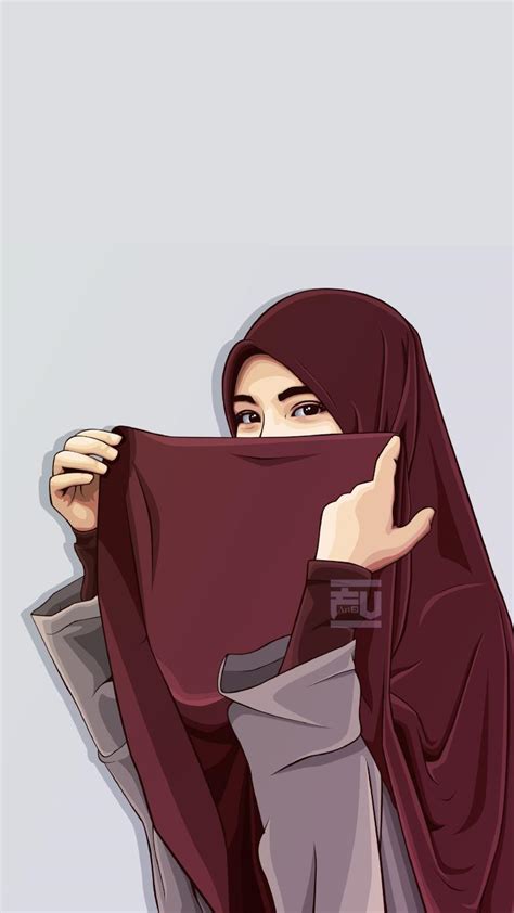 Gambar Kartun Muslimah Wallpaper Koleksi Gambar Hd