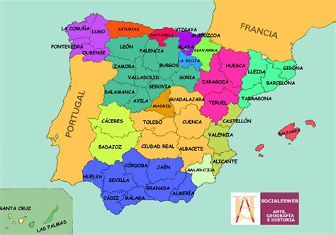 La Geografía Las Comunidades De España