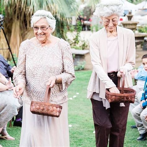 grandmas as flower girls yes 😍 folksterbridal flowergirl flowergirldress