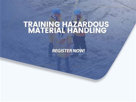 Training Hazardous Material Handling Training Ahli K Hse