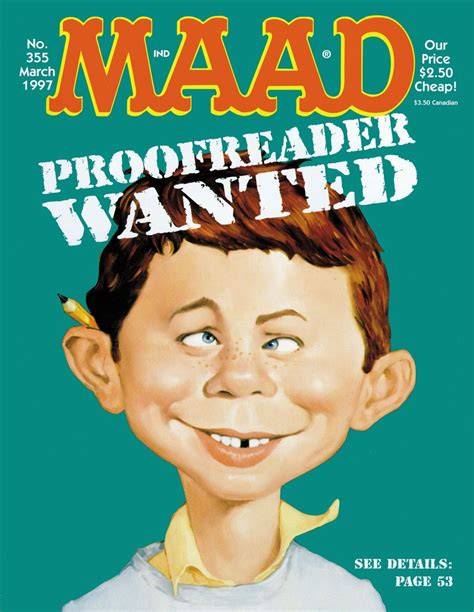 Mad Magazine Mad 355 Mar 1997 Magazine Get Your Digital Subscription