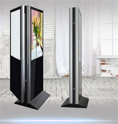 43 Inch Dual Side Display Lcd Digital Signagefloor Standing Double