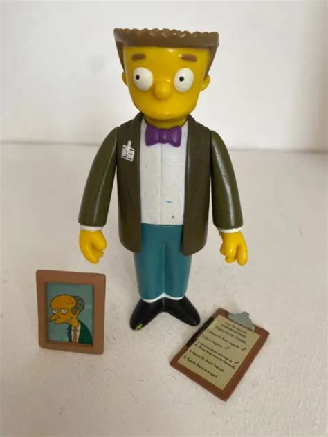 Playmates Interactive The Simpsons Series 2 Waylon Smithers Action Figure Wos £699 Picclick Uk