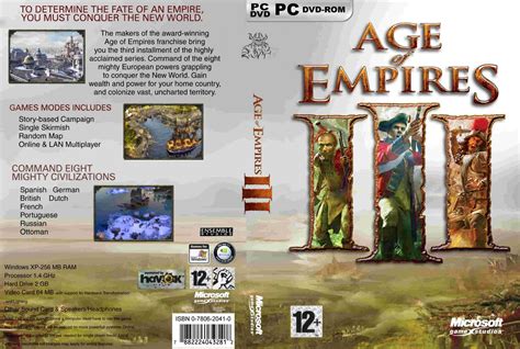 Pc Games Cd Cover Age Of Empire 3 Pc Game Cd Cover