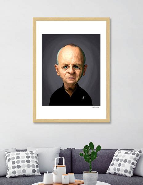 Discover Anthony Hopkins Numbered Edition Fine Art Print By Rob Art