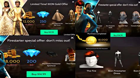 Avakin Life Buying 3 Coin Offers Youtube