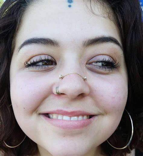 High Nostril Upgrade With Jewelry From Bvla And Lynx Jewelry Inserted