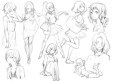 discover more than 71 anime drawing pose reference in cdgdbentre