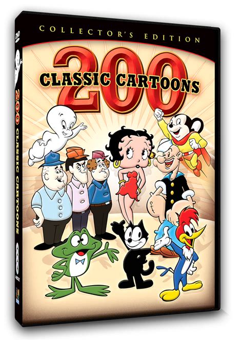 150 Cartoon Classics Dvd 3 Disc Set