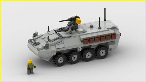 Lego Moc M1126 Stryker Apc 134 Scale General Dynamics Land Systems