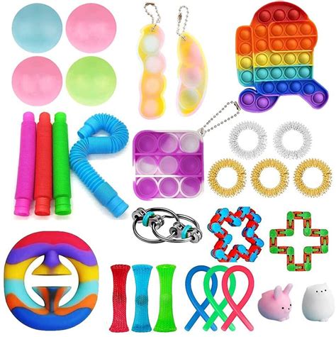 23 30pcs Fidget Toy Set Cheap Sensory Fidget Toys Pack For Kids Or