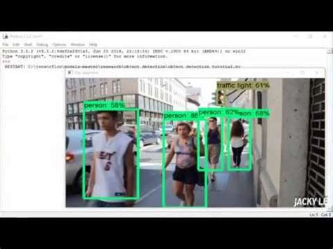 Install Tensorflow Object Detection API And Create A Sample Detection