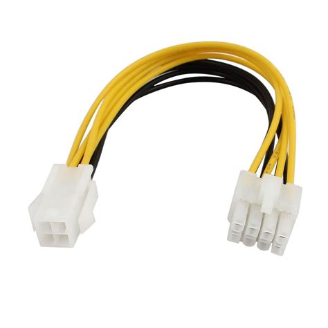 Cpu Power Extension Cable 4 Pin To 8 Pin Atx Motherboard