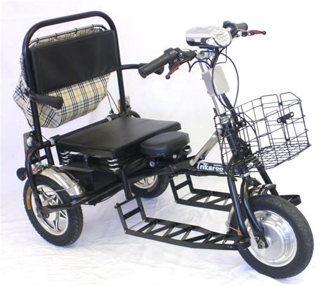 Trikaroo Electric Convenience Mobility Scooter Two Seater Pedicab Ecv