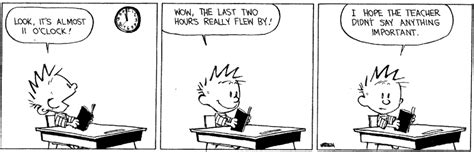 The Unespaper Comic Strip Calvin And Hobbes About School