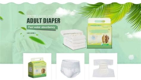 Ultra Soft Dry Surface Overnight Adult Baby Nappy Diaper