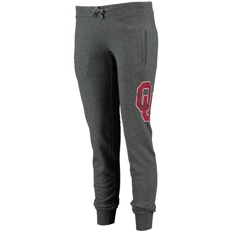 This list was assembled with data provided by rank & style. Oklahoma Sooners Women's Gray Nelson Cuffed Sweatpants