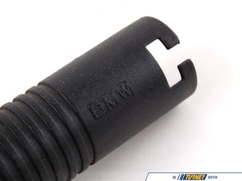 My 2008 m3 coupe brake pad warning light came on as a result of the service dealer techs probably replace a set of parts defined by bmw when doing a brake i just did a rear pad change with 2000km left on the old set and tried a reset but. 34351181342 - Genuine BMW Rear Brake Pad Wear Sensor - E36 | Turner Motorsport