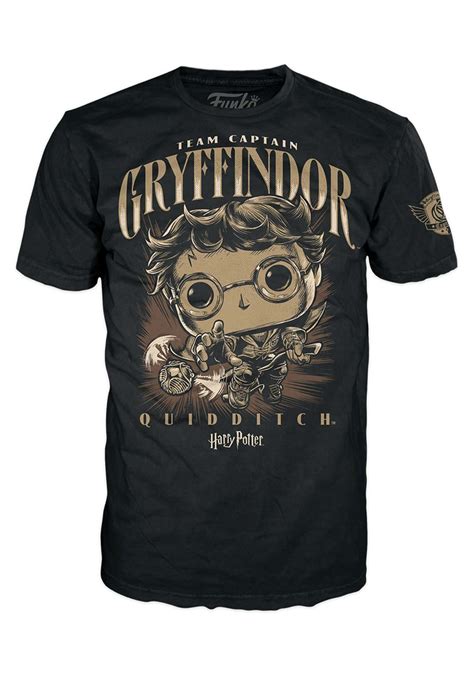 Harry Potter Funko Boxed Tee Quidditch Harry