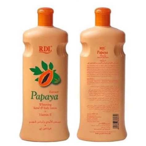 Rdl Papaya Whitening Hand And Body Lotion 600ml Konga Online Shopping