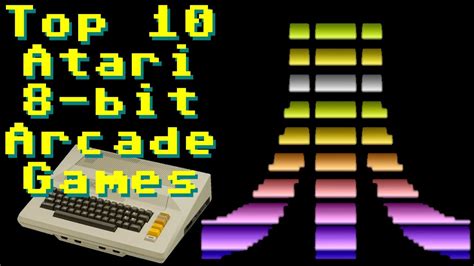 My Top 10 Atari 8 Bit Arcade Games Youtube