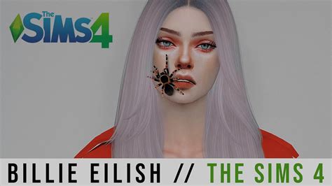 The Sims 4 Billie Eilish Cas Lumusphy Cc List Youtube
