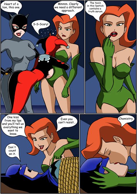 Rule 34 3girls Batman Batman Series Catwoman Comic Dc