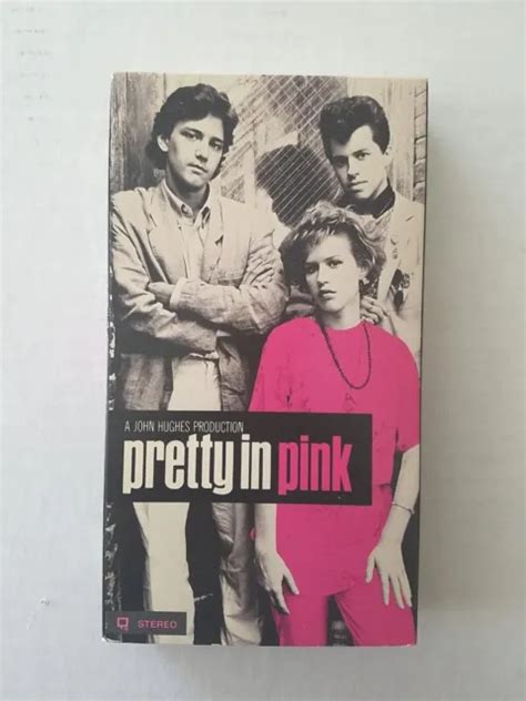 Pretty In Pink Vhs Vg Molly Ringwald Andrew Mccarthy Jon Cryer 80s