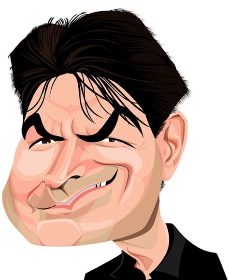 Charlie Sheen Caricature