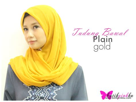Tutorial meracik cat warna gold. butikpinkku: SALE: Tudung Bawal Plain.