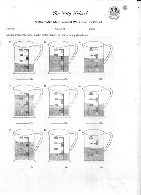 Check spelling or type a new query. The City School: Worksheet for Class - 4 (Science, S.S.T ...