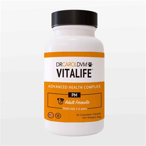 A vitamin deficiency can weaken your dog's. VitaLife Dog Supplement: Large Dogs (over 60 pounds ...
