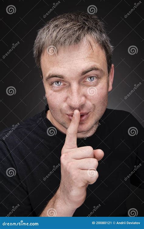 Shh Secret Stock Image Image