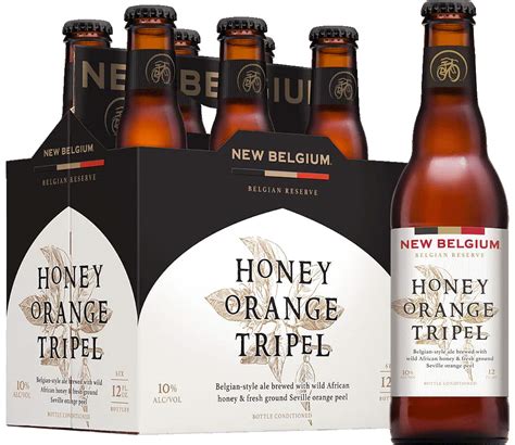 New Belgium Honey Orange Tripel 6 Pack 355ml Bottle Busters Liquors