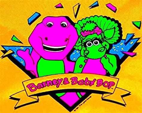 Image 1991 Barney And Baby Bop Logo By Bestbarneyfan D5ysgp0